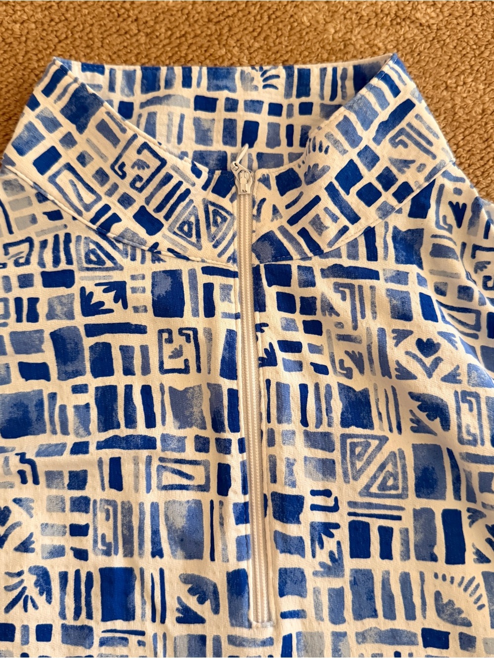 Ibkul 3/4 Zip Popover - Picture 3 of 7